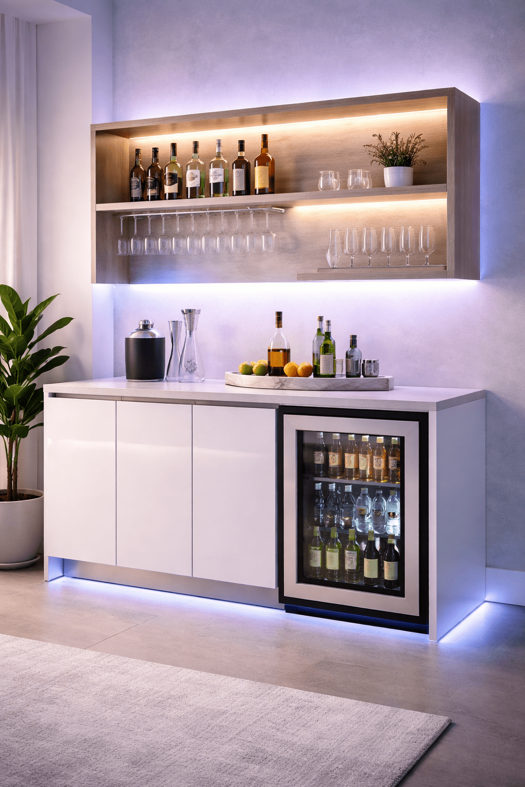 Mini Bae 23 Mini Bar Ideas - HomeSpunky