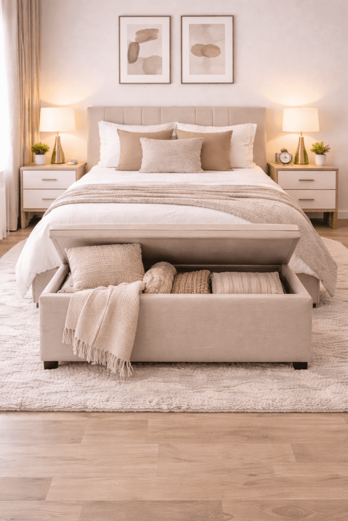 Bench Placement at the Foot of the Bed