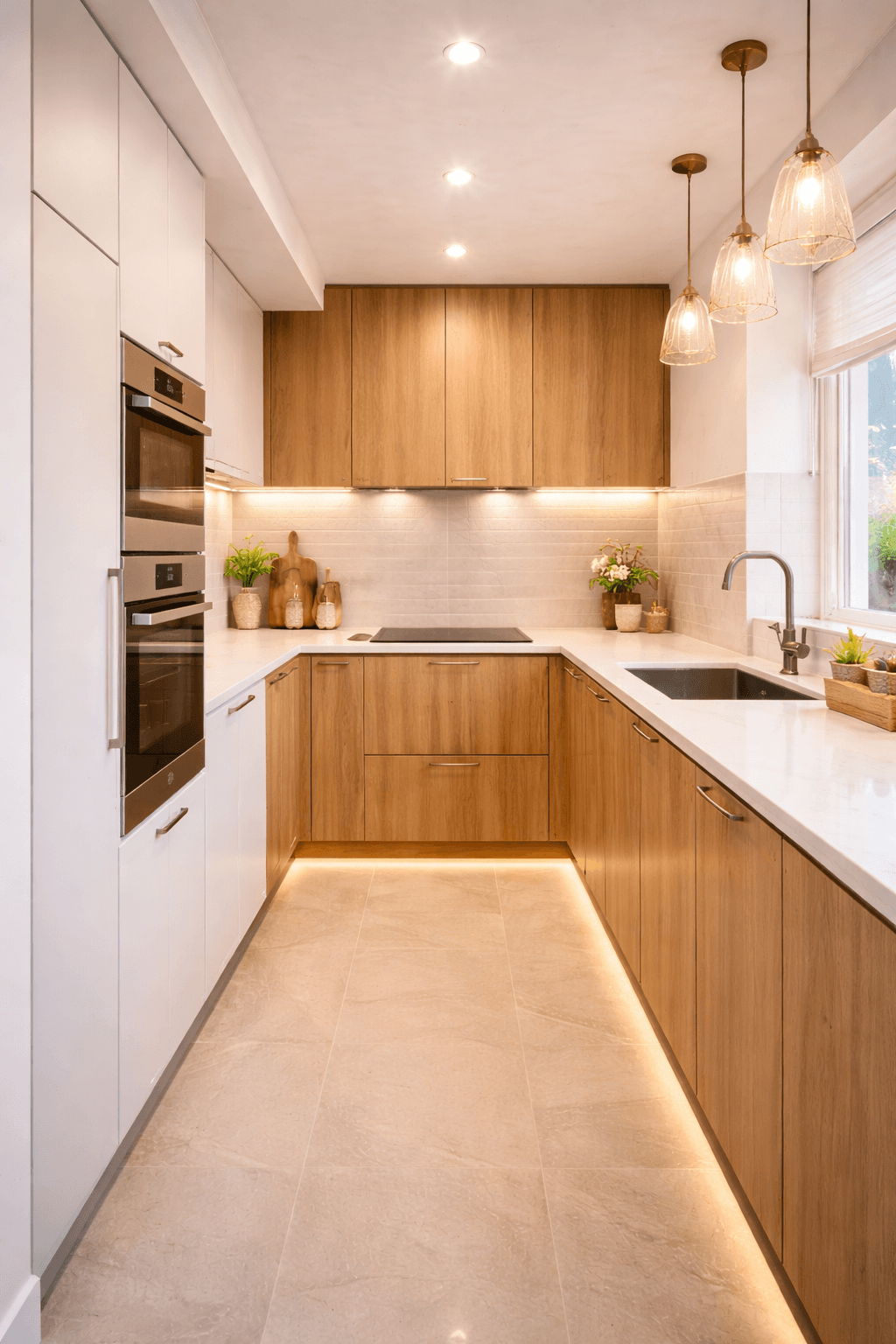 27 Creative Galley Kitchen Ideas to Maximize Space and Style - HomeSpunky