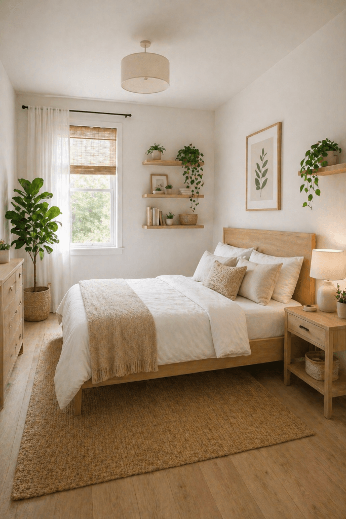 Scandinavian Small Bedroom Design