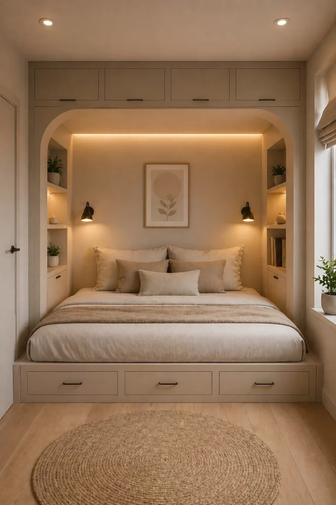 22 Chic Small Bedroom Ideas to Maximize Space and Style – HomeSpunky