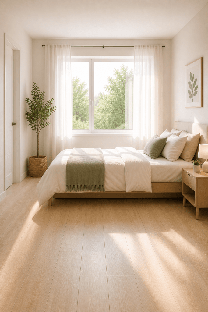 Window-Oriented Layout for Natural Light Boost