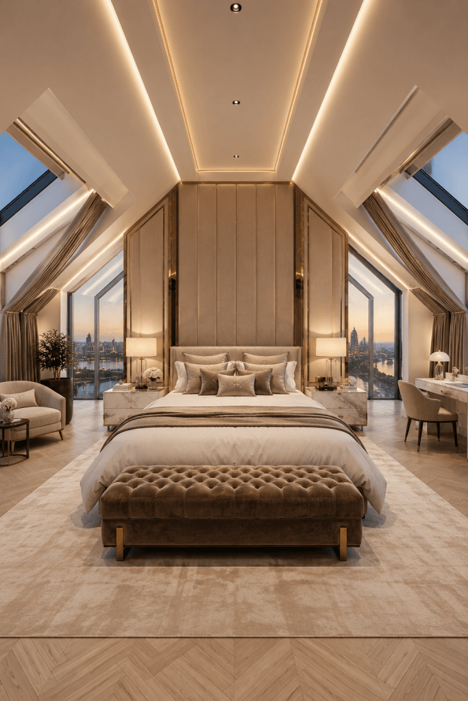 Luxury Hotel Style Attic Suite